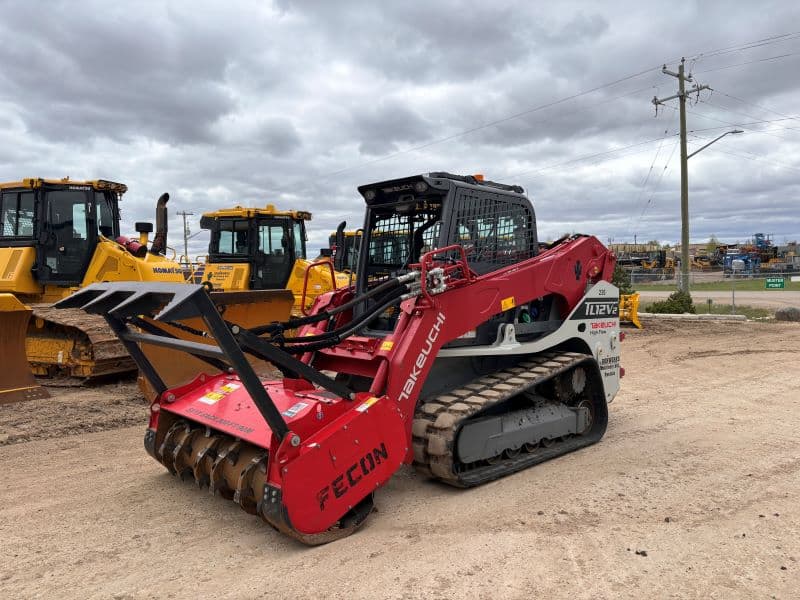 2525 lb Track Skid Steer Loader with Mulcher