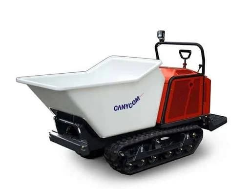 Buggy, 16-19 cubic ft., Tracks, Diesel Powered, Pivot Dump