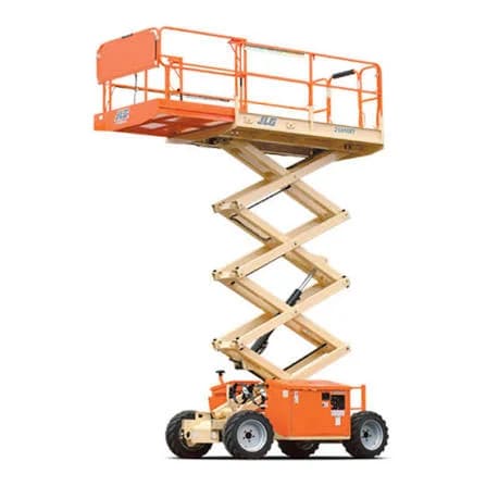 26 ft. Rough Terrain Scissor Lift, Diesel